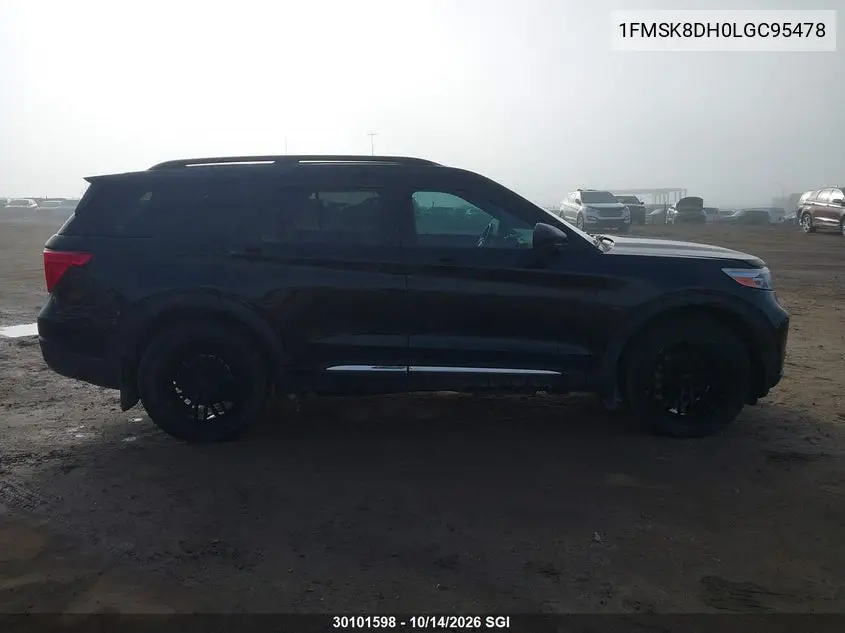 2020 FORD EXPLORER VIN 1FMSK8DH0LGC95478 — фото 14