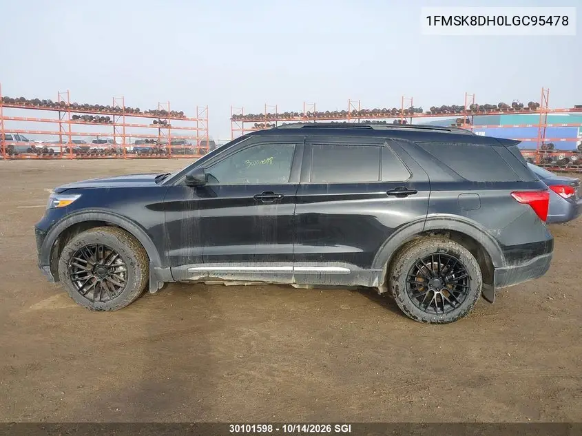 2020 FORD EXPLORER VIN 1FMSK8DH0LGC95478 — фото 15