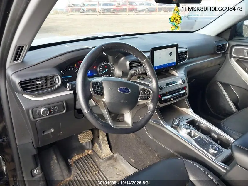 2020 FORD EXPLORER VIN 1FMSK8DH0LGC95478 — фото 19