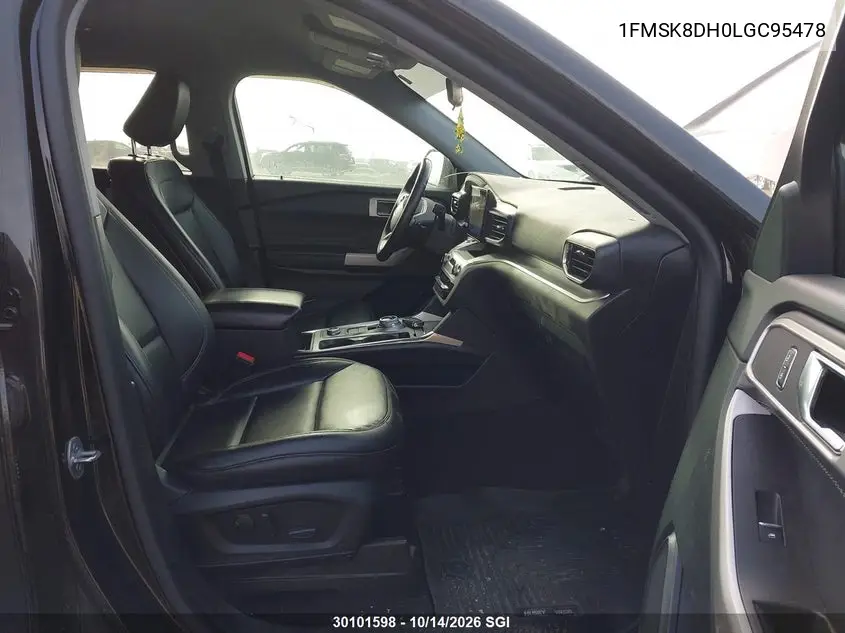 2020 FORD EXPLORER VIN 1FMSK8DH0LGC95478 — фото 5