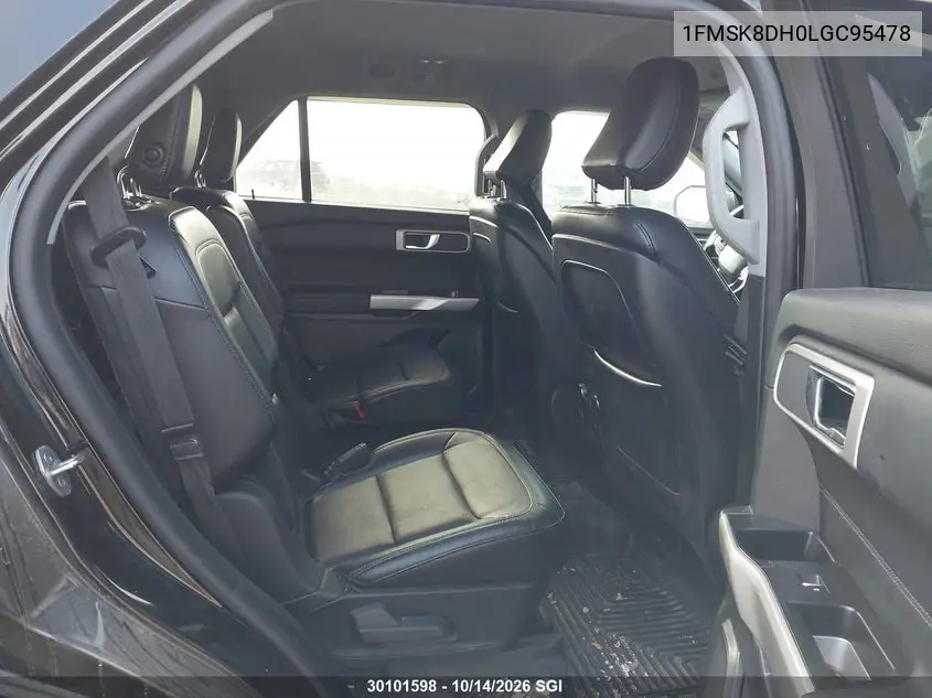 2020 FORD EXPLORER VIN 1FMSK8DH0LGC95478 — фото 8