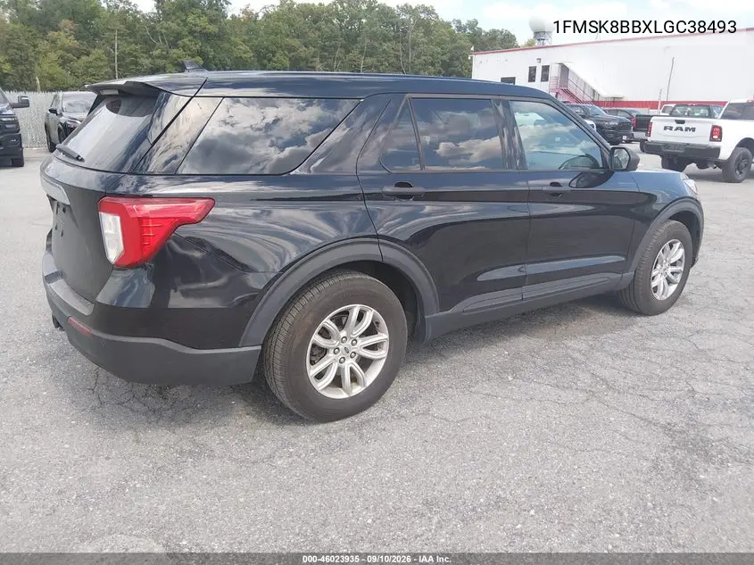 2020 FORD EXPLORER VIN 1FMSK8BBXLGC38493 — фото 4