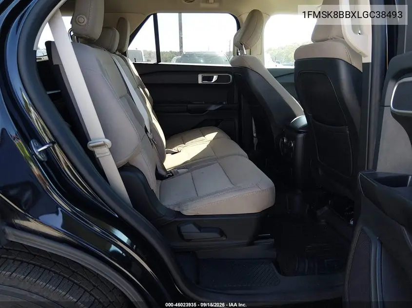 2020 FORD EXPLORER VIN 1FMSK8BBXLGC38493 — фото 8