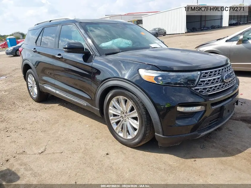 FORD EXPLORER 2020, VIN 1FMSK7FH9LGC79271