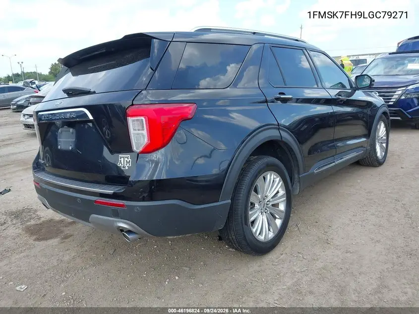 2020 FORD EXPLORER VIN 1FMSK7FH9LGC79271 — фото 4