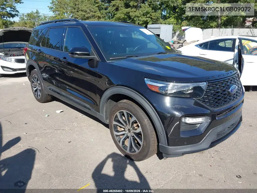 FORD EXPLORER 2020, VIN 1FM5K8GC1LGB09072