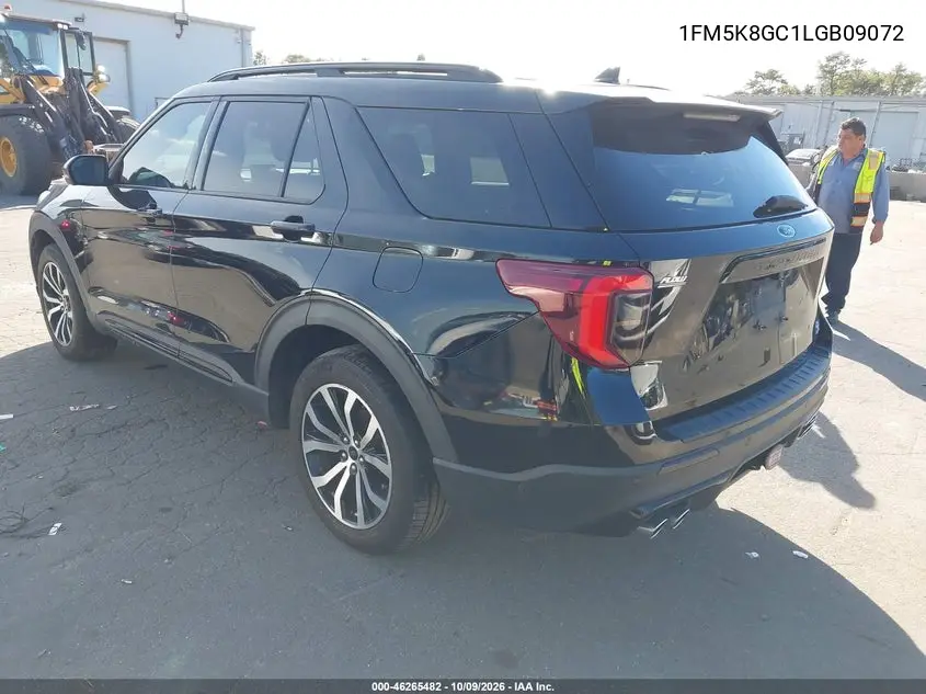 2020 FORD EXPLORER VIN 1FM5K8GC1LGB09072 — фото 3