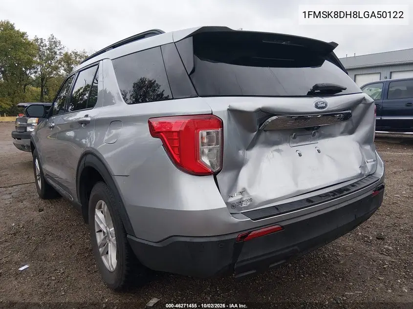 2020 FORD EXPLORER VIN 1FMSK8DH8LGA50122 — фото 3