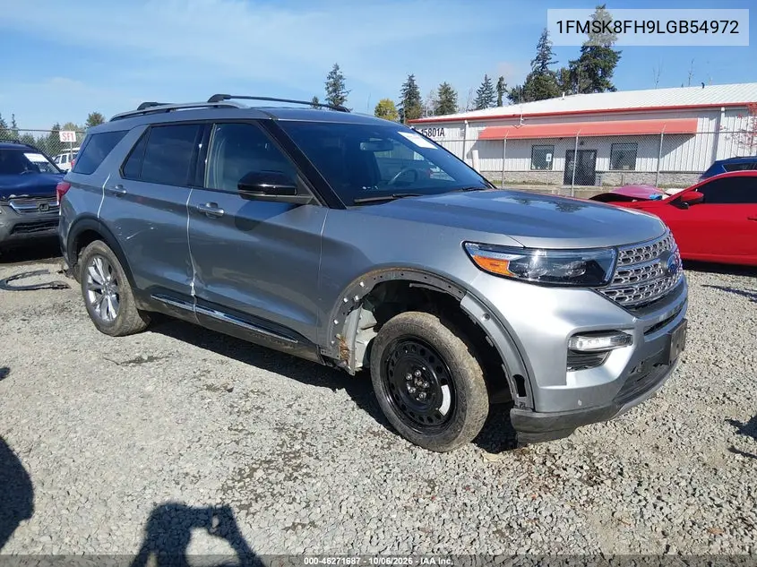 FORD EXPLORER 2020, VIN 1FMSK8FH9LGB54972