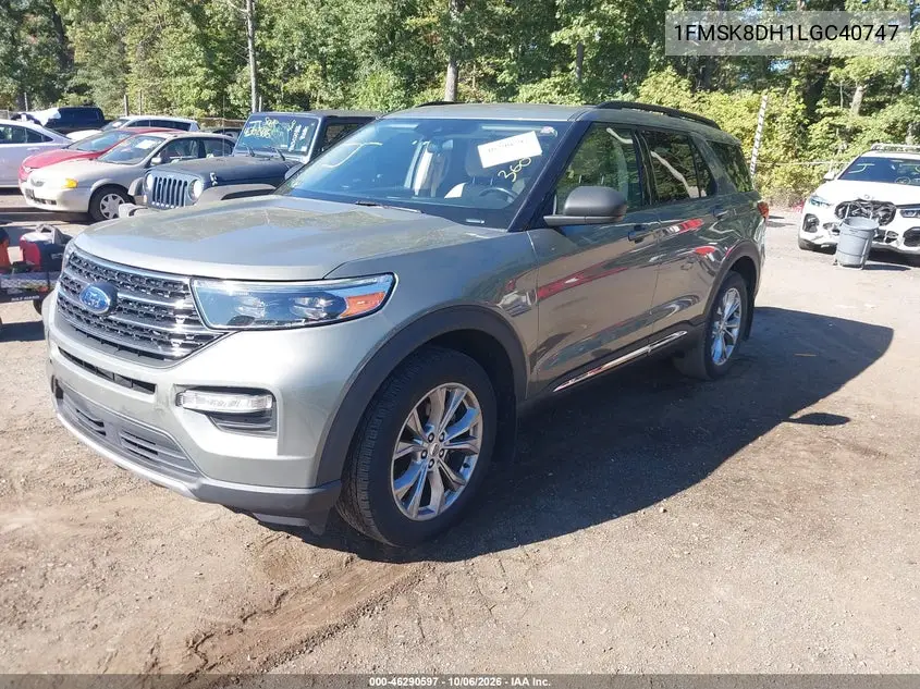 2020 FORD EXPLORER VIN 1FMSK8DH1LGC40747 — фото 2
