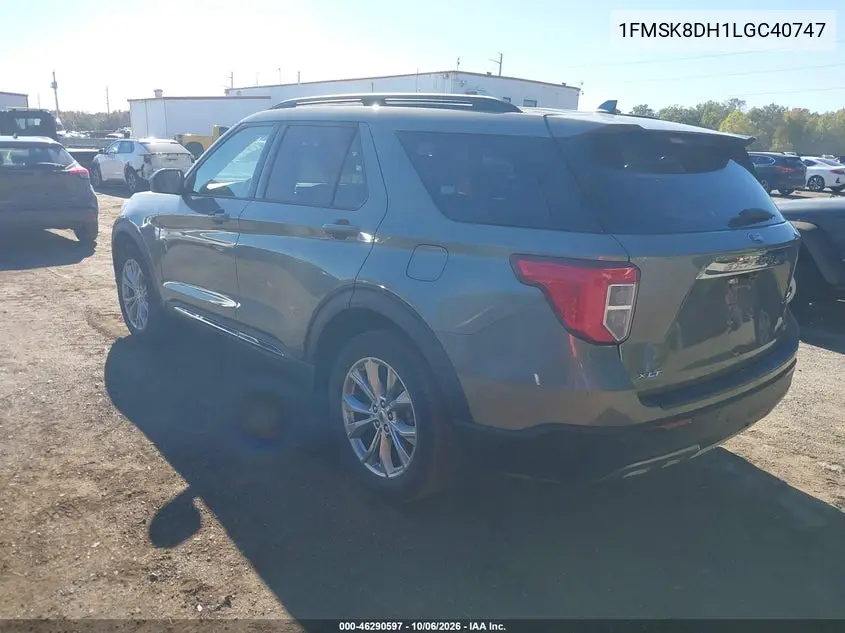 2020 FORD EXPLORER VIN 1FMSK8DH1LGC40747 — фото 3