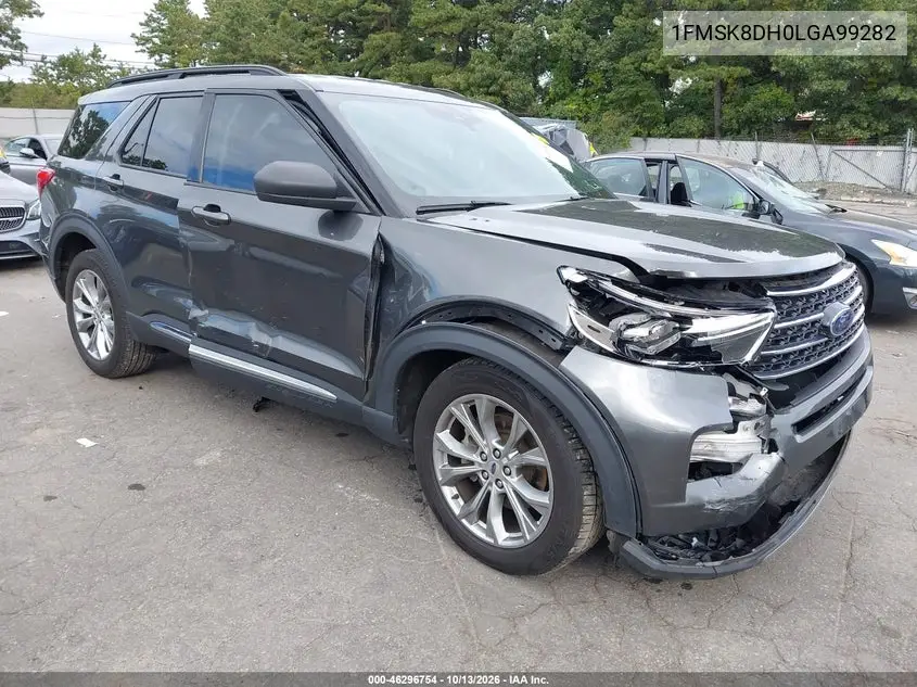 FORD EXPLORER 2020, VIN 1FMSK8DH0LGA99282