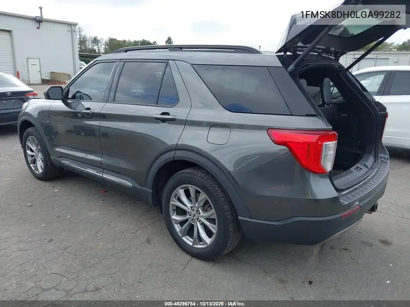 2020 FORD EXPLORER VIN 1FMSK8DH0LGA99282 — фото 3