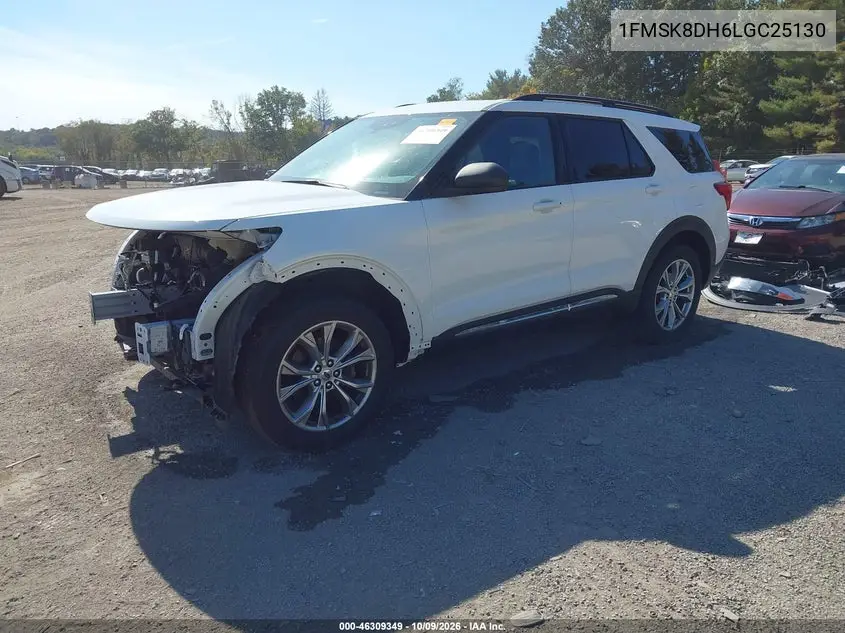 2020 FORD EXPLORER VIN 1FMSK8DH6LGC25130 — фото 2