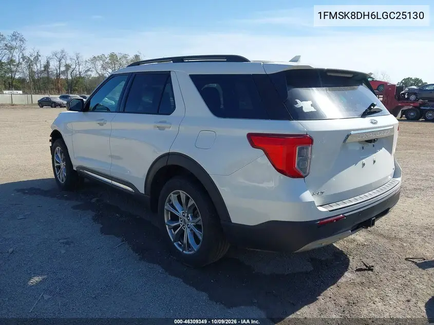2020 FORD EXPLORER VIN 1FMSK8DH6LGC25130 — фото 3