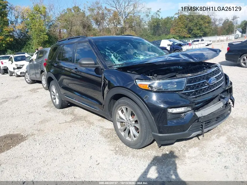 FORD EXPLORER 2020, VIN 1FMSK8DH1LGA26129