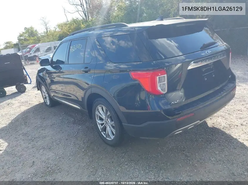 2020 FORD EXPLORER VIN 1FMSK8DH1LGA26129 — фото 3