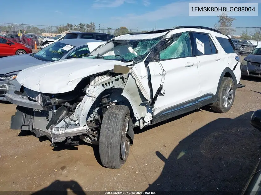 2020 FORD EXPLORER VIN 1FMSK8DH8LGC88004 — фото 2