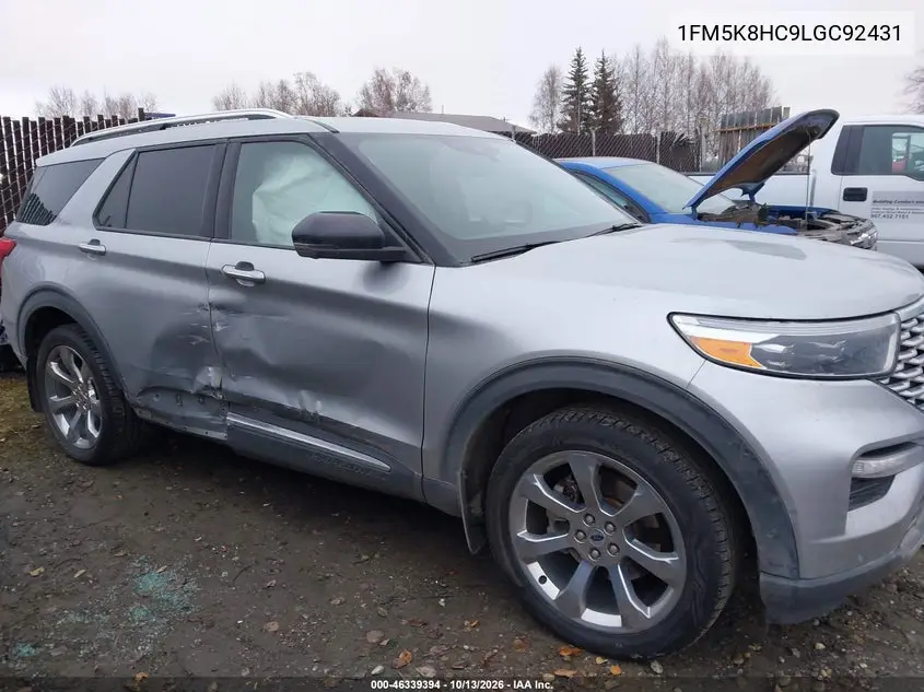2020 FORD EXPLORER VIN 1FM5K8HC9LGC92431 — фото 13