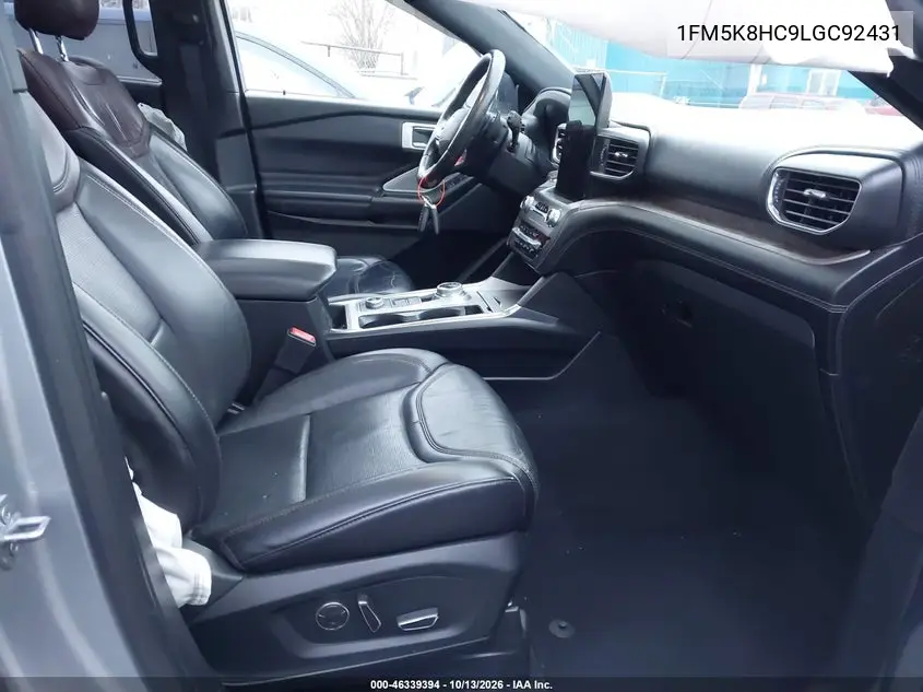 2020 FORD EXPLORER VIN 1FM5K8HC9LGC92431 — фото 5