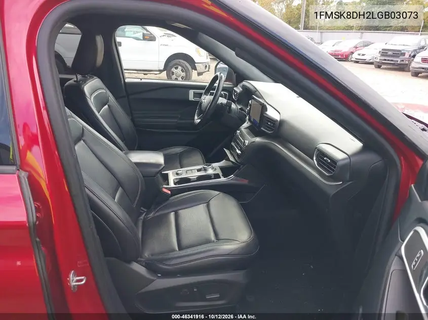 2020 FORD EXPLORER VIN 1FMSK8DH2LGB03073 — фото 5