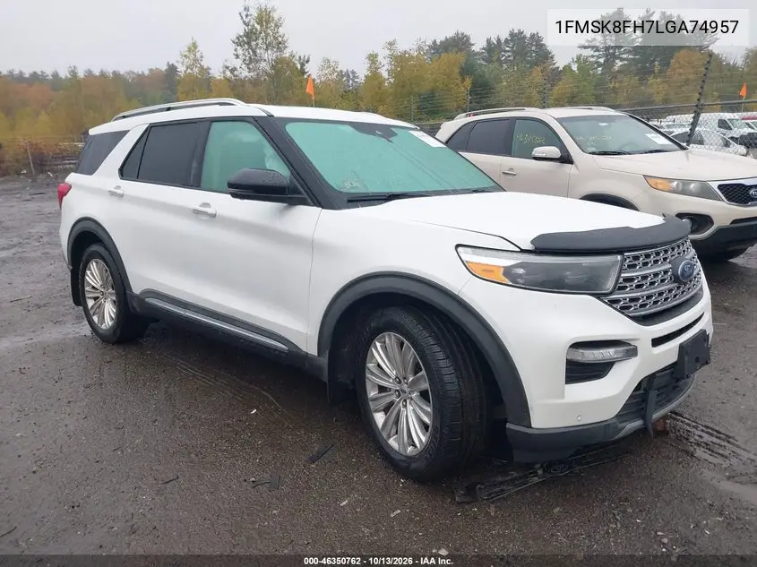 FORD EXPLORER 2020, VIN 1FMSK8FH7LGA74957
