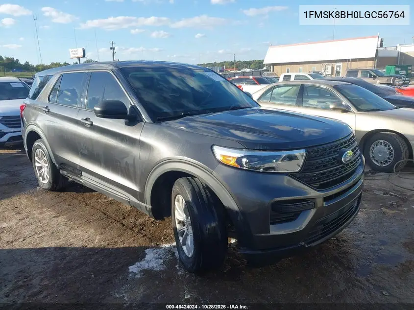 FORD EXPLORER 2020, VIN 1FMSK8BH0LGC56764