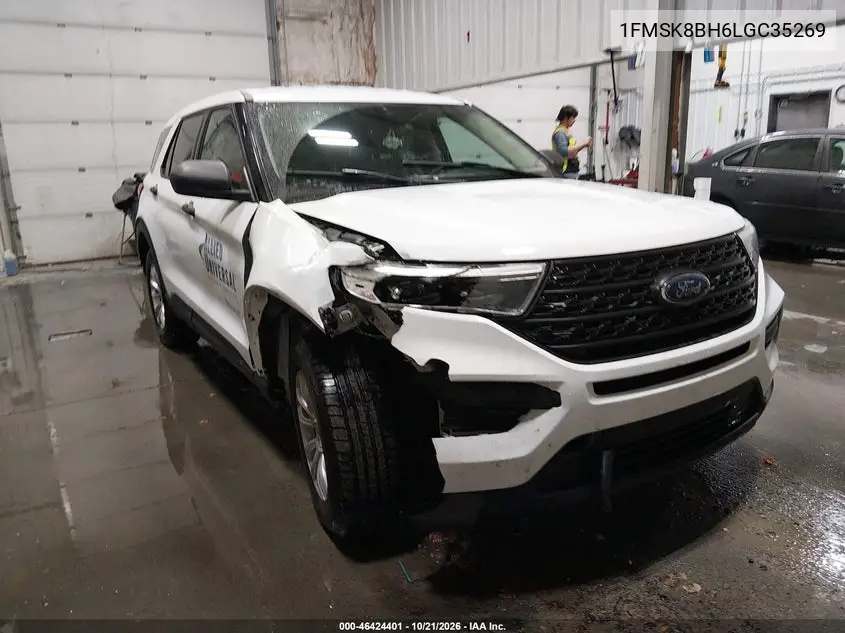FORD EXPLORER 2020, VIN 1FMSK8BH6LGC35269