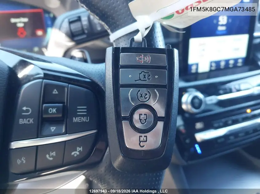 2021 FORD EXPLORER VIN 1FM5K8GC7MGA73485 — фото 11