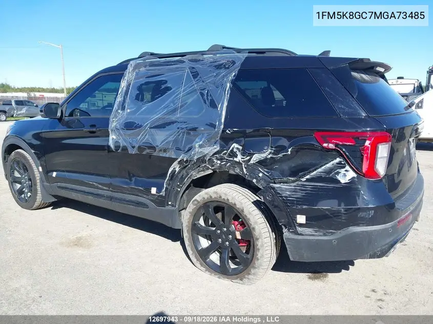 2021 FORD EXPLORER VIN 1FM5K8GC7MGA73485 — фото 6