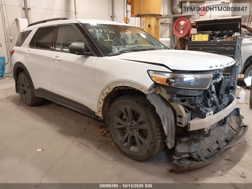 FORD EXPLORER 2021, VIN 1FMSK8DH1MGB08847