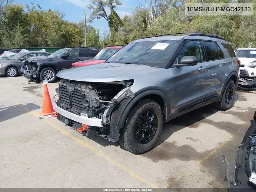 2021 FORD EXPLORER VIN 1FMSK8JH1MGC42133 — фото 2