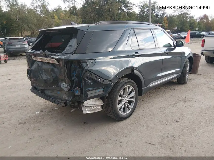 2022 FORD EXPLORER VIN 1FMSK8DH8NGC14990 — фото 4