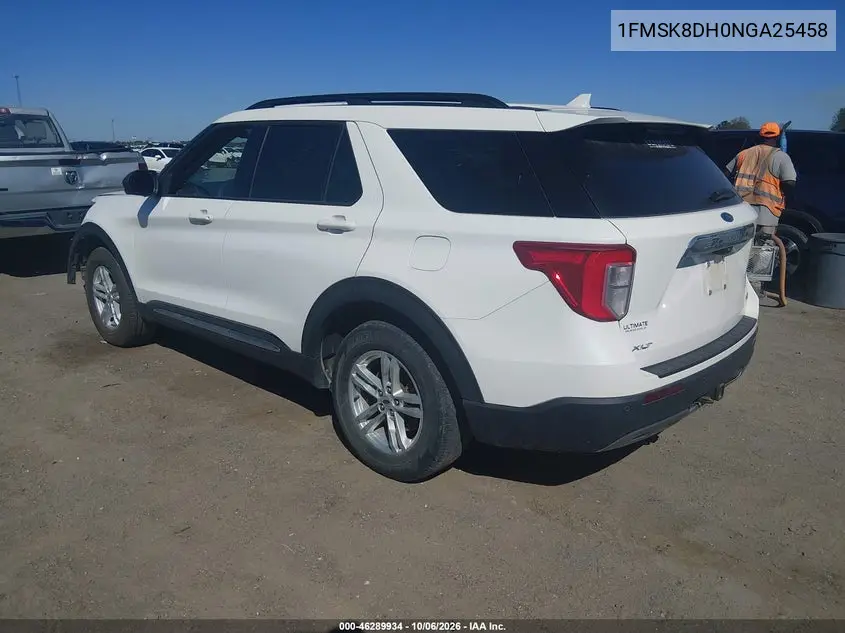 2022 FORD EXPLORER VIN 1FMSK8DH0NGA25458 — фото 3