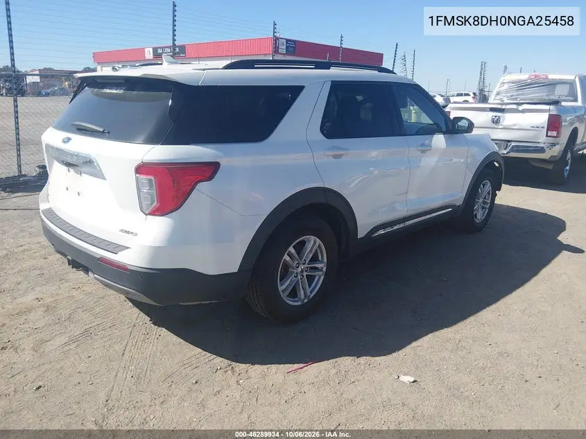 2022 FORD EXPLORER VIN 1FMSK8DH0NGA25458 — фото 4