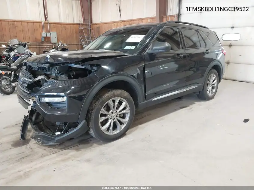2022 FORD EXPLORER VIN 1FMSK8DH1NGC39522 — фото 2