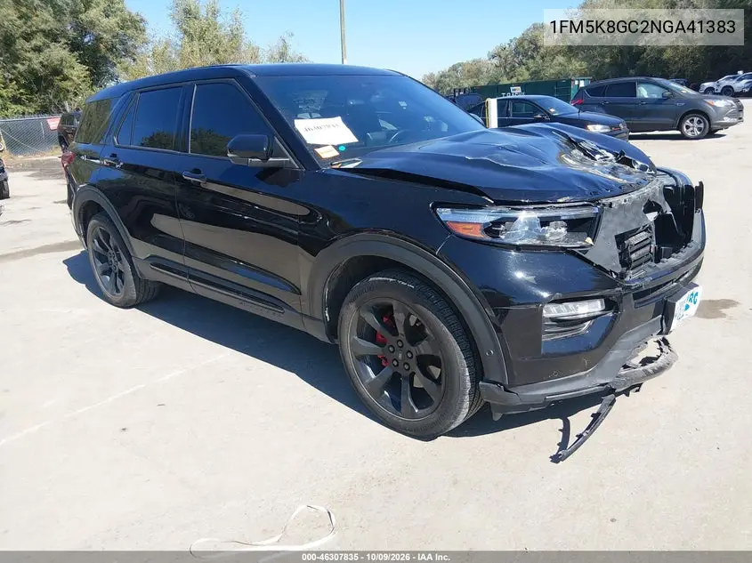 FORD EXPLORER 2022, VIN 1FM5K8GC2NGA41383