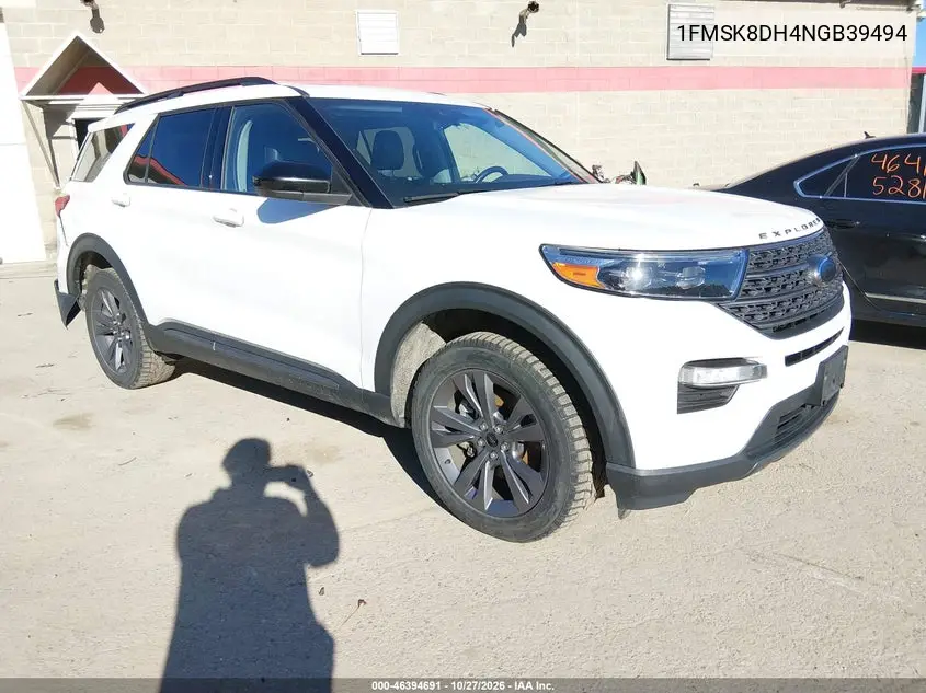 FORD EXPLORER 2022, VIN 1FMSK8DH4NGB39494