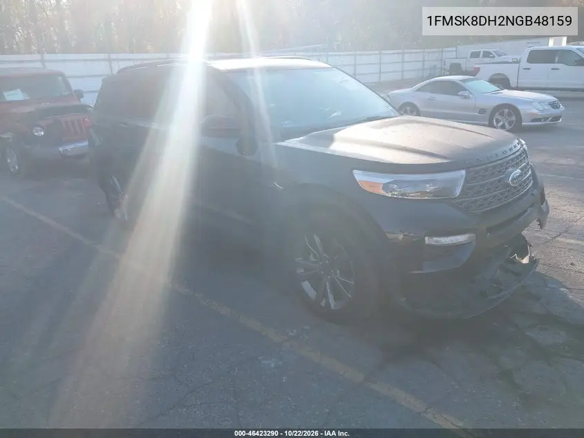 FORD EXPLORER 2022, VIN 1FMSK8DH2NGB48159