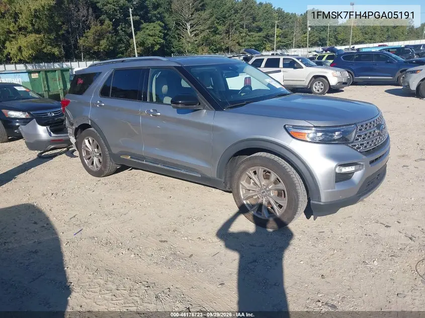 FORD EXPLORER 2023, VIN 1FMSK7FH4PGA05191