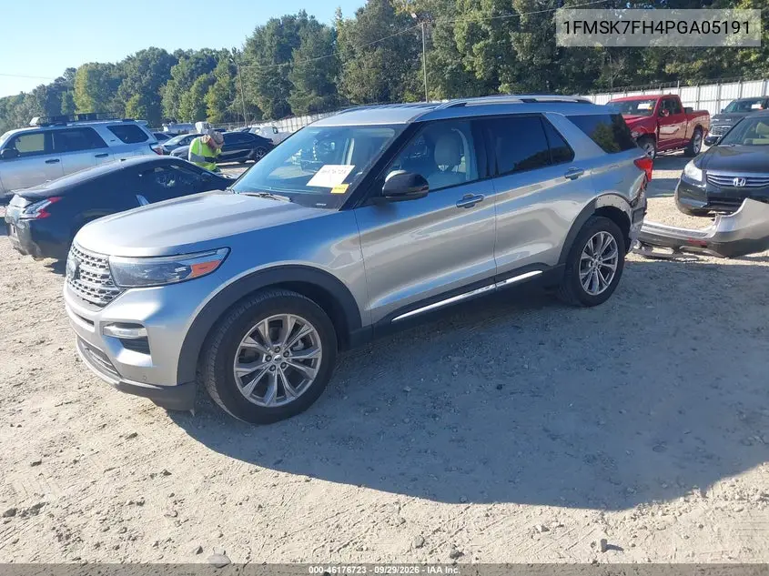 2023 FORD EXPLORER VIN 1FMSK7FH4PGA05191 — фото 2