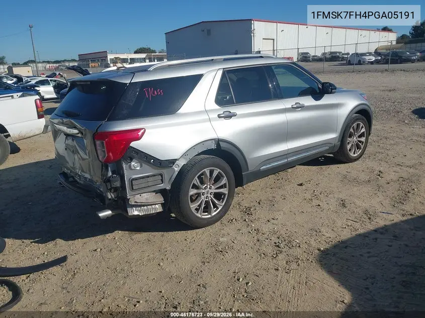 2023 FORD EXPLORER VIN 1FMSK7FH4PGA05191 — фото 4