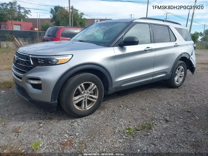 2023 FORD EXPLORER VIN 1FMSK8DH2PGC31920 — фото 2