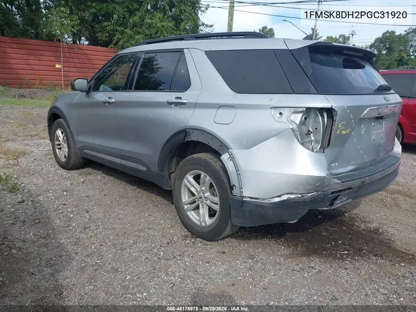 2023 FORD EXPLORER VIN 1FMSK8DH2PGC31920 — фото 3