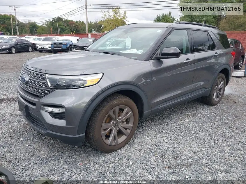 2023 FORD EXPLORER VIN 1FMSK8DH6PGA12166 — фото 2