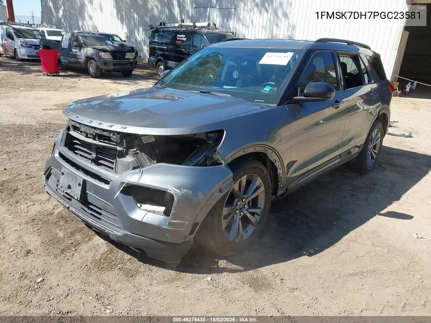 2023 FORD EXPLORER VIN 1FMSK7DH7PGC23581 — фото 2