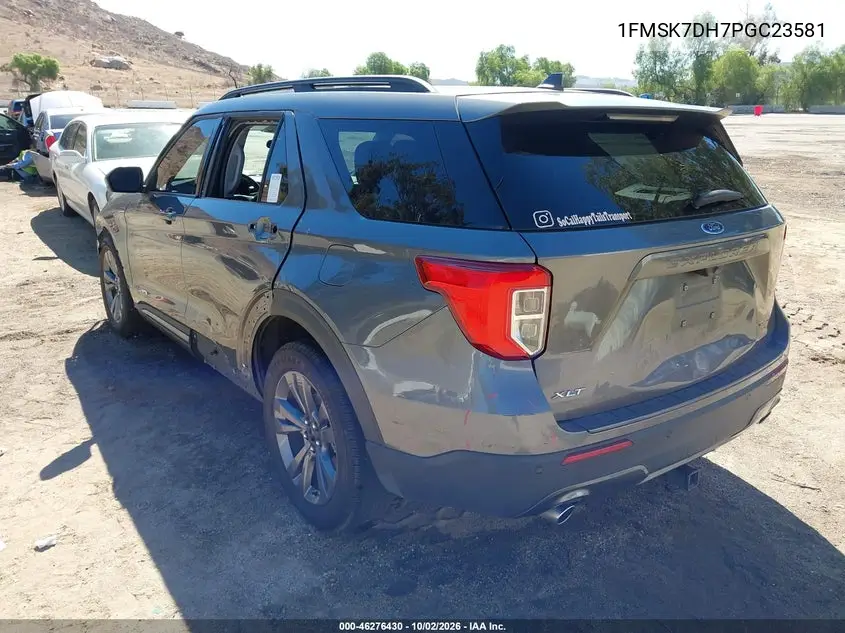 2023 FORD EXPLORER VIN 1FMSK7DH7PGC23581 — фото 3
