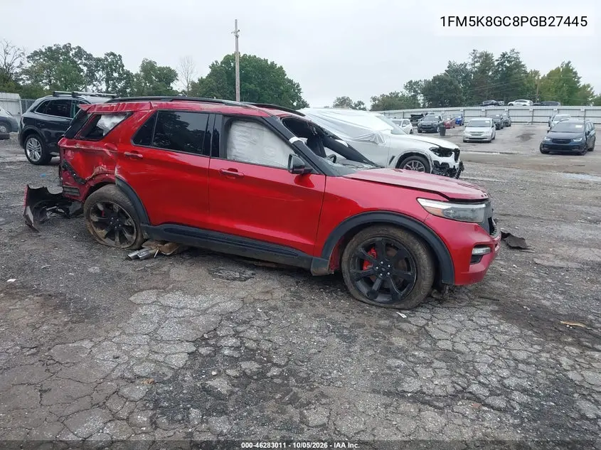 FORD EXPLORER 2023, VIN 1FM5K8GC8PGB27445