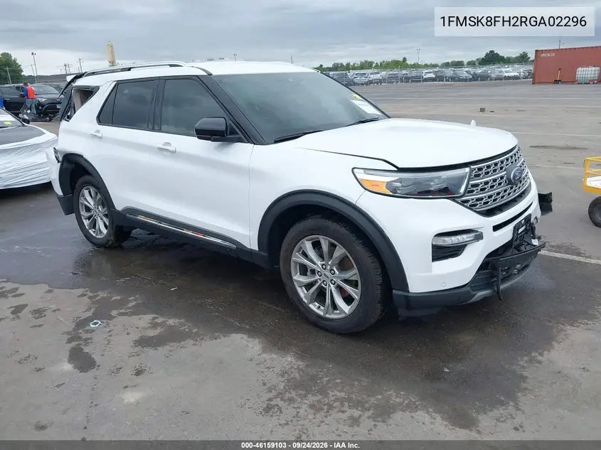 FORD EXPLORER 2024, VIN 1FMSK8FH2RGA02296