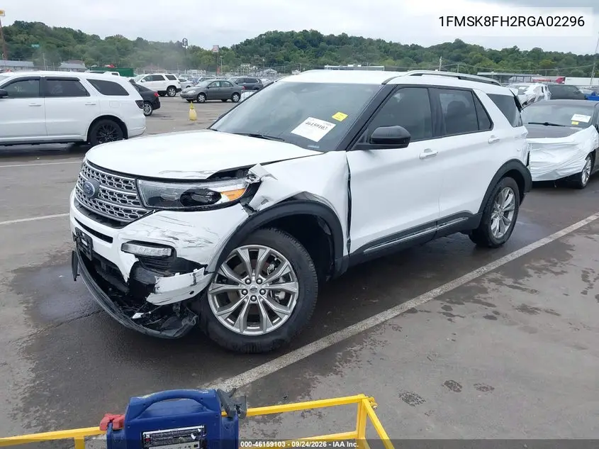 2024 FORD EXPLORER VIN 1FMSK8FH2RGA02296 — фото 2